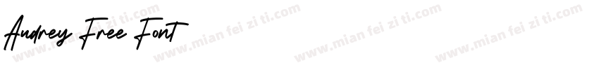 Audrey Free Font字体转换